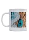 Guitar Printed Mug White/Blue/Brown