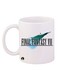 Final Fantasy VII Printed Coffee Mug White/Black/Blue