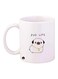 Dog Printed Mug White/Black/Yellow Standard Size