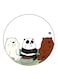We Bare Bears Printed Fridge Magnet Multicolour