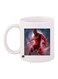 Flash Printed Coffee Mug White/Red/Blue