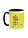 Keep Calm And Diet Printed Coffee Mug Black/White 11ounce
