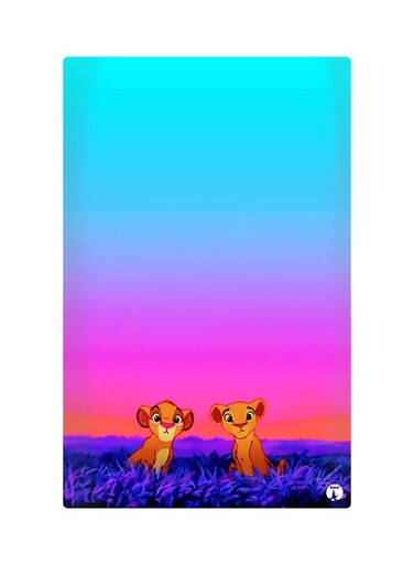Printed Fridge Magnet Multicolour 8.5x0.4x5.5cm