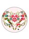 Birds Printed Fridge Magnet Multicolour