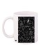 Cartoon Printed Coffee Mug White/Grey/Black 11ounce