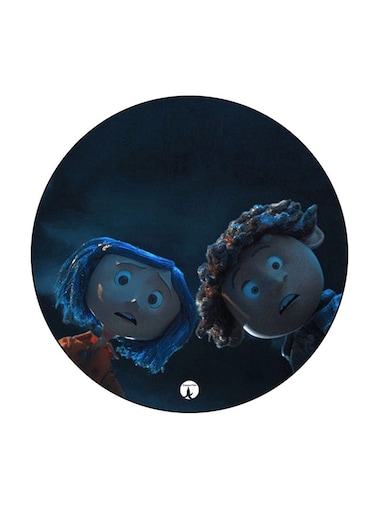 Coraline Printed Fridge Magnet Round Multicolour