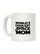 World's Coolest Space Mom Printed Coffee Mug White