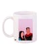 Cartoon Printed Coffee Mug White/Pink/Black 11ounce