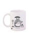 Studio Ghibli Printed Mug White/Grey/Black 12ounce