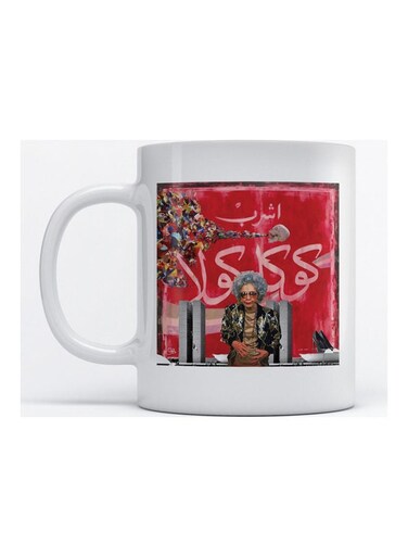 Mug Coca Cola for Coffee and Tea White 350ml