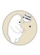 Bear Printed Fridge Magnet Multicolour 5.5 x 5.5cm