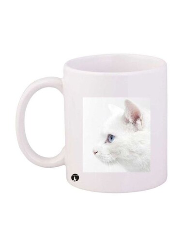 Printed Mug White/Pink/Grey Standard Size