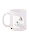 Printed Mug White/Pink/Grey Standard Size