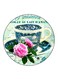 Vintage Art Printed Fridge Magnet Multicolour