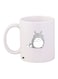Cartoon Printed Coffee Mug White/Grey 11ounce
