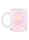 Unicorn Printed Coffee Mug White/Pink/Yellow 11ounce