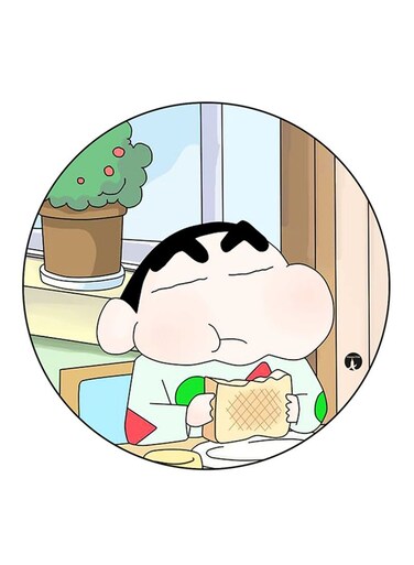 Anime Shin Chan Printed Fridge Magnet Multicolour