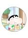 Anime Shin Chan Printed Fridge Magnet Multicolour