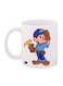 Disney Printed Mug White/Blue/Brown 12ounce