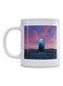 Public Phone Printed Mug Grey/Pink/Blue