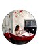 Girl Printed Fridge Magnet Multicolour
