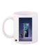 Monsters Inc Printed Mug White/Blue/Green Standard Size