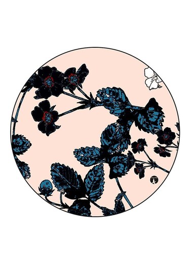 Flowers Printed Fridge Magnet Multicolour