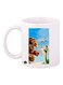 The Good Dinosaur Printed Coffee Mug White/Brown/Blue