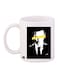 Sherlock Printed Mug White/Black Standard Size