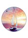 Ship Printed Fridge Magnet Multicolour