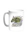 Horse Drawing Printed Coffee Mug White 11ounce