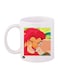 Lion King Printed Coffee Mug White/Orange/Green