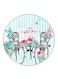 Food Printed Fridge Magnet Multicolour