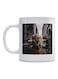 Tiger Printed Mug White/Black/Yellow