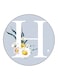 The Letter H Printed Fridge Magnet Multicolour