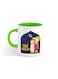 Eid Mubarak Printed Mug White/Green