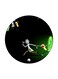 Rick And Morty Printed Fridge Magnet Green/Black/Yellow