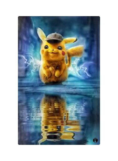 Printed Fridge Magnet Multicolour 8.5x0.4x5.5cm