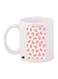 Flower Printed Coffee Mug White/Pink/Green