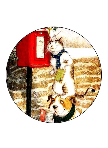 Animals Printed Fridge Magnet Multicolour