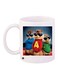 Alvin And The Chipmunks Printed Coffee Mug White/Red/Green 11ounce