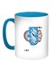 Ramadan Kareem Printed Coffee Mug White/Blue/Grey