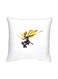 Mobile Legends Printed Decorative Cushion White/Yellow/Blue 16x16inch