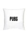 PUBG Printed Decorative Cushion White/Black 16x16inch