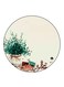 Vintage Art Printed Fridge Magnet Multicolour