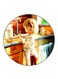 Girl Printed Fridge Magnet Multicolour