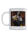 Guitar Player Printed Coffee Mug White/Brown/Black