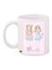 Anime Printed Coffee Mug White/Pink/Blue 11ounce
