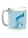 Congratulations On Eid Printed Coffee Mug White/Blue