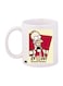 Simpsons Printed Mug Yellow/Red/White Standard Size